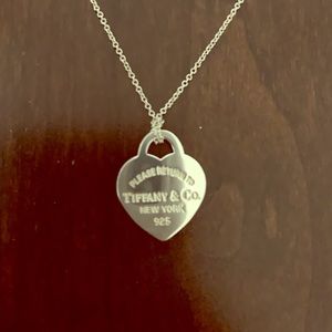 Return to Tiffany Heart Tag Pendant